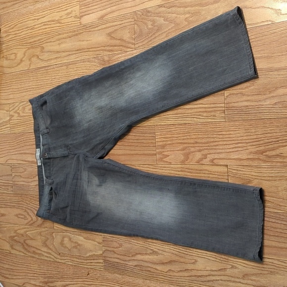 Ecko Unltd Relaxed Fit Jeans Mens Size 42x31 Gray Denim 100% Cotton Straight Leg - Picture 1 of 2